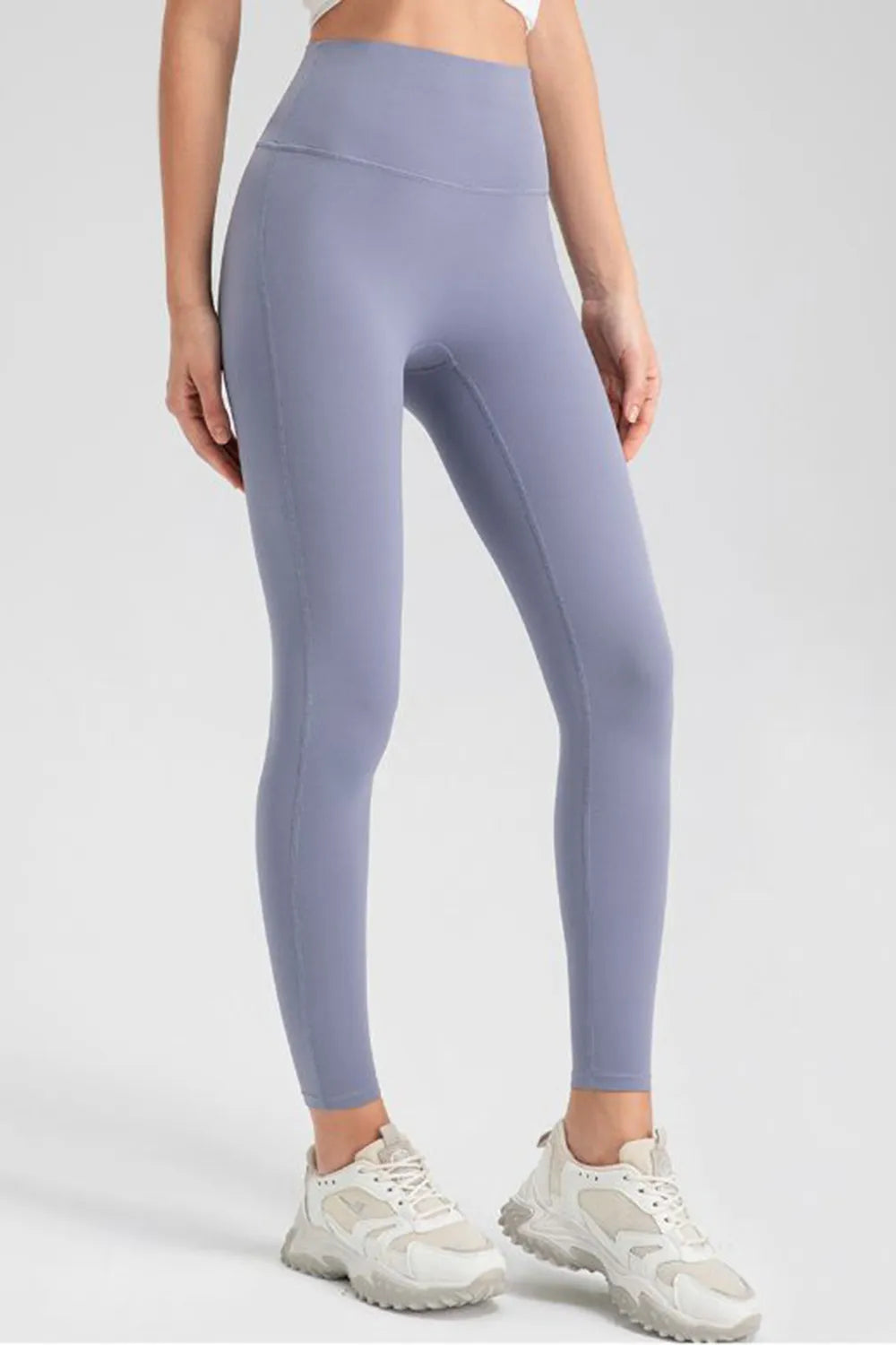 High Waist Skinny Active Pants in Pink for Women