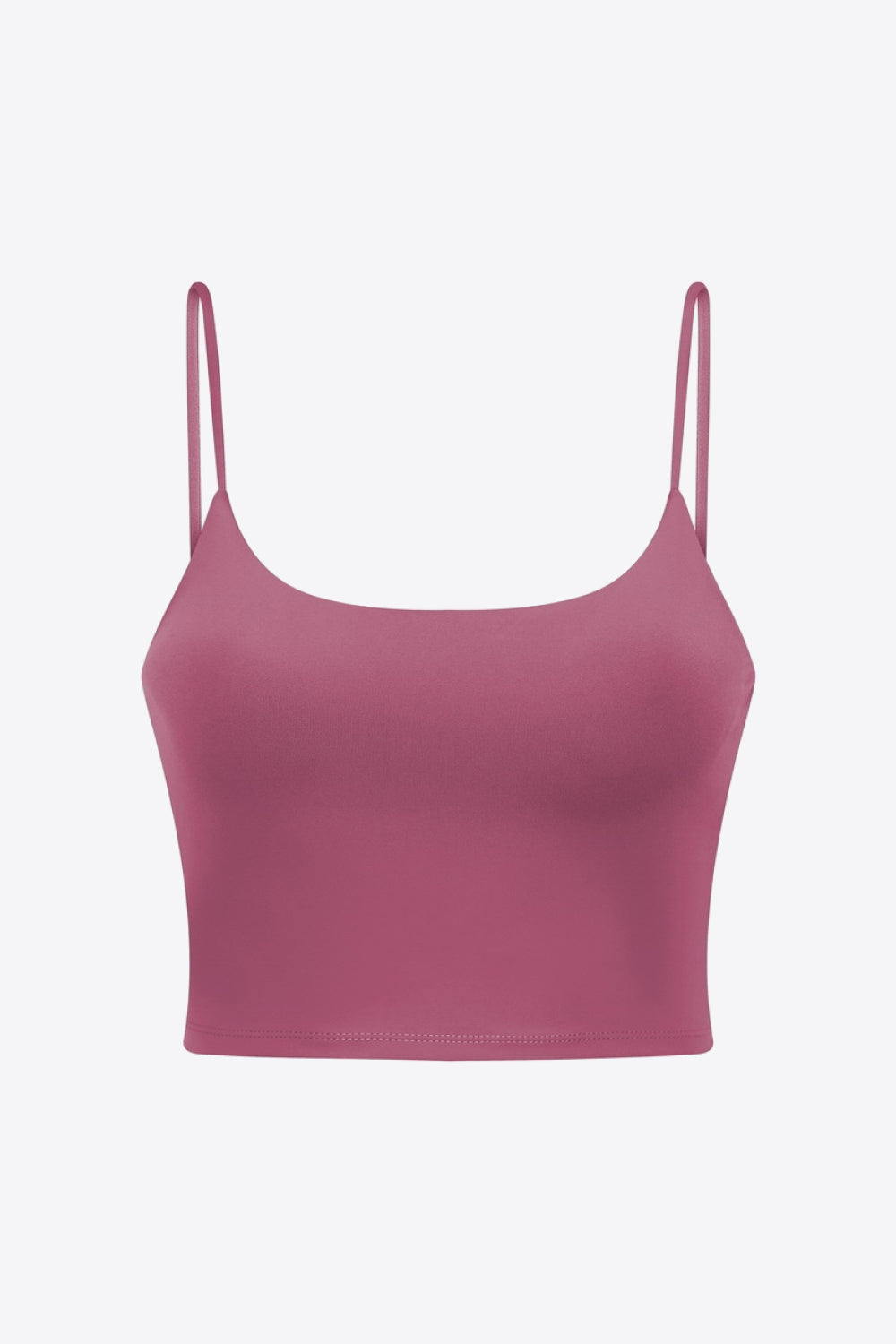 Feel Like Skin Scoop Neck Sports Cami in Light Indigo for Women