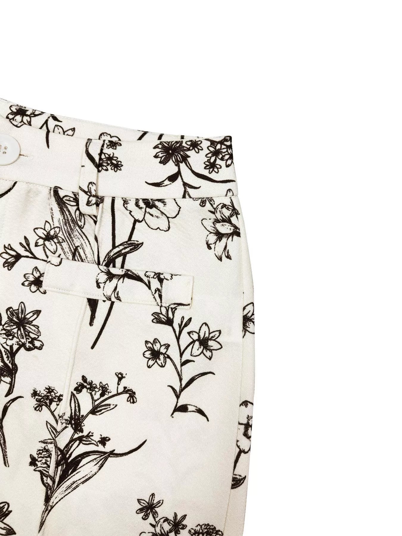 Floral Print Cami Top and Wide Leg Pants Set in Purple for Women