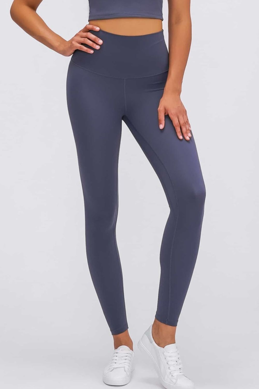 Ultra Soft High Waist Leggings in Gray for Women