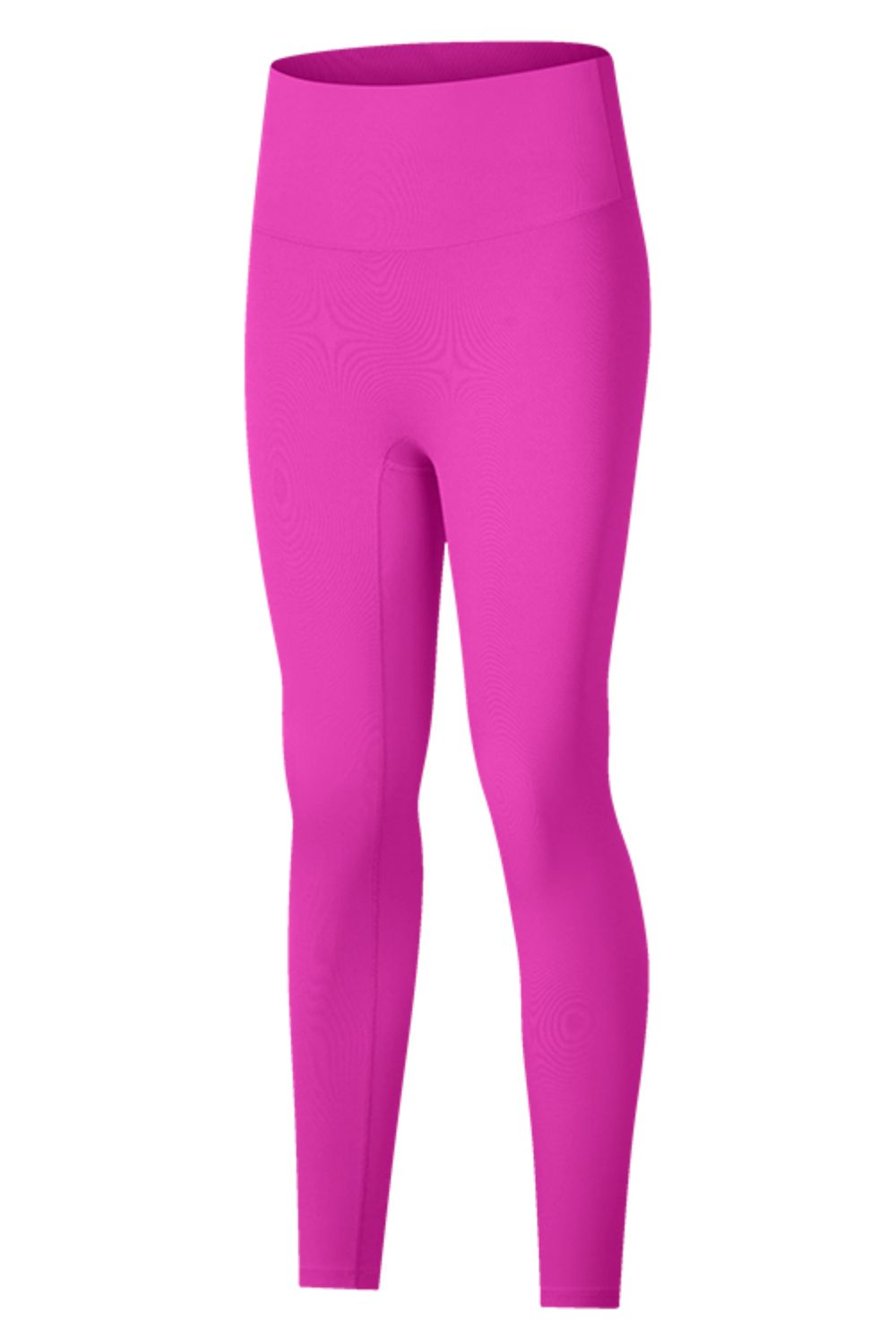High-Rise Wide Waistband Yoga Leggings in Hot Pink for Women