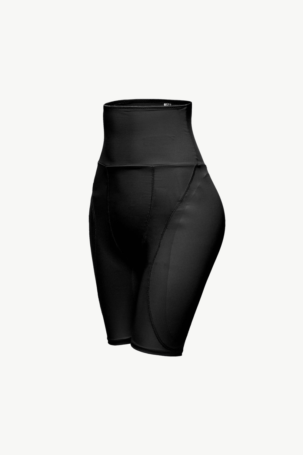 Plus Size High Waisted Pull-On Shaping Shorts in Apricot for Women