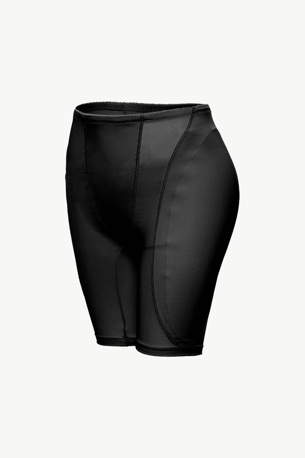 Plus Size Lifting Pull-On Shaping Shorts in Black for Women