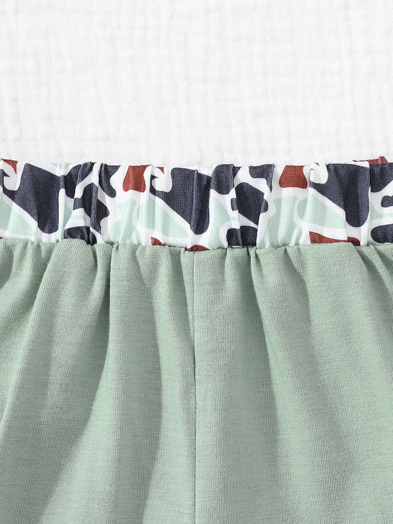 Button Detail Polo Shirt & Shorts Set for Boys