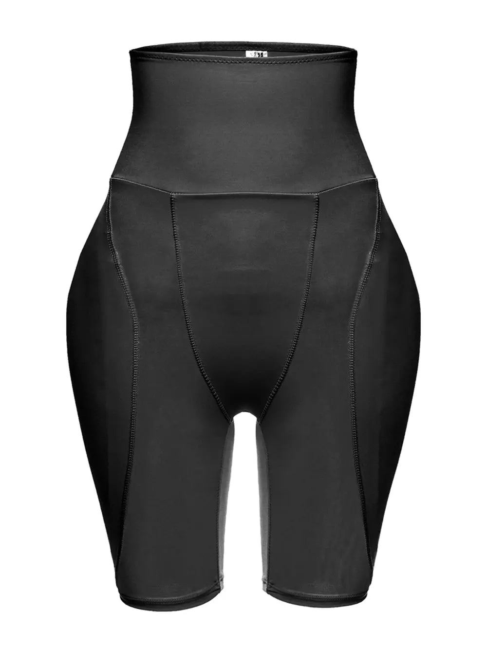 Plus Size Hip Lifting Shaping Shorts in Ivory in Black for Women