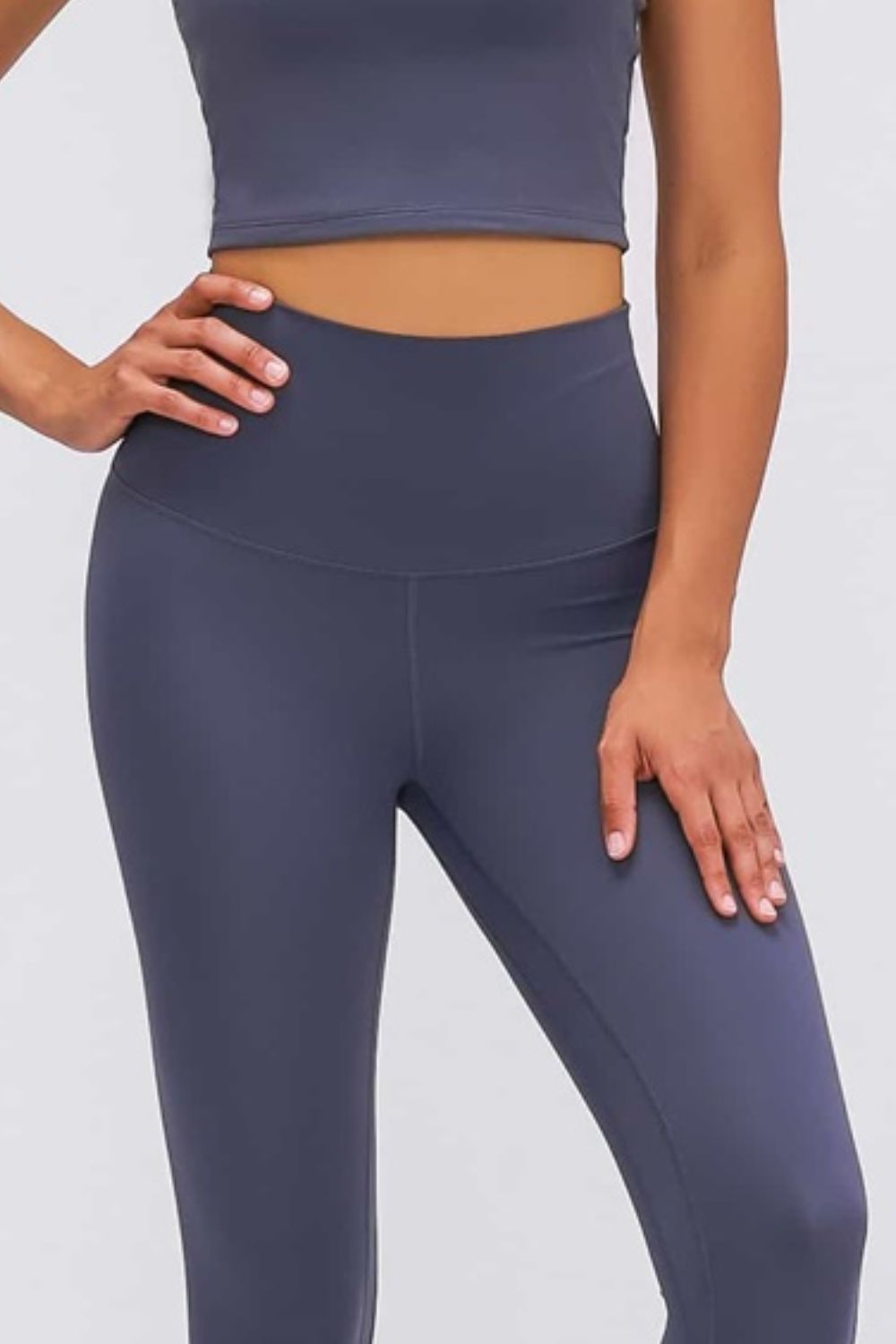 Ultra Soft High Waist Leggings in Gray for Women