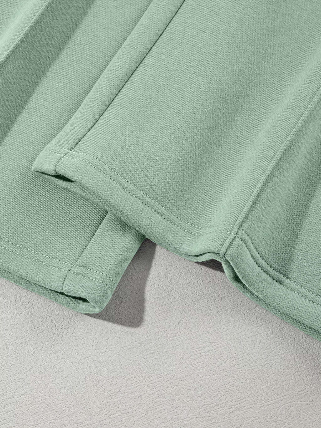 Drop Shoulder Zip Up Jacket and Drawstring Pants Active 2pcs Set for Women