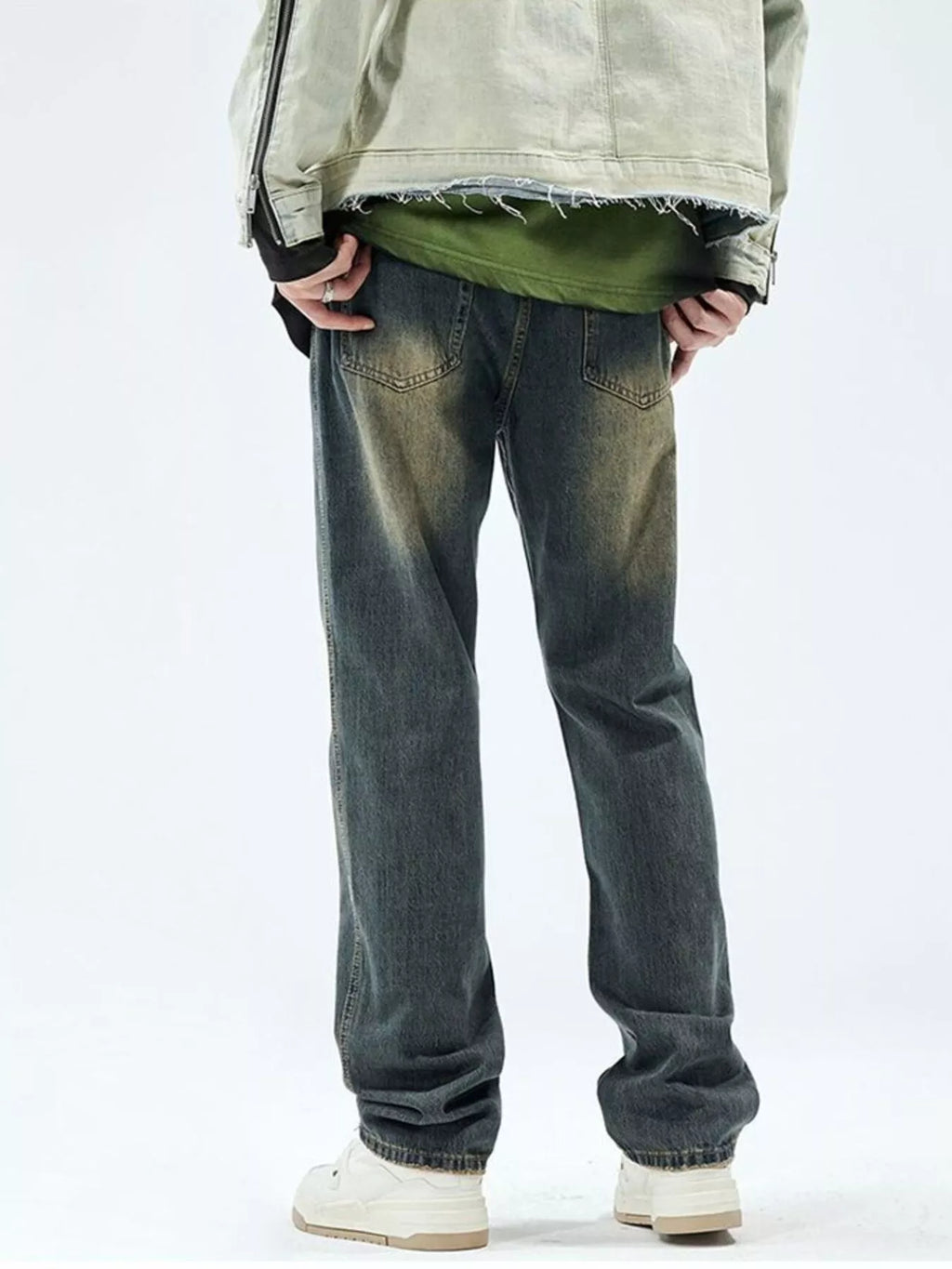Relaxed Fit Jeans in French Blue for Men