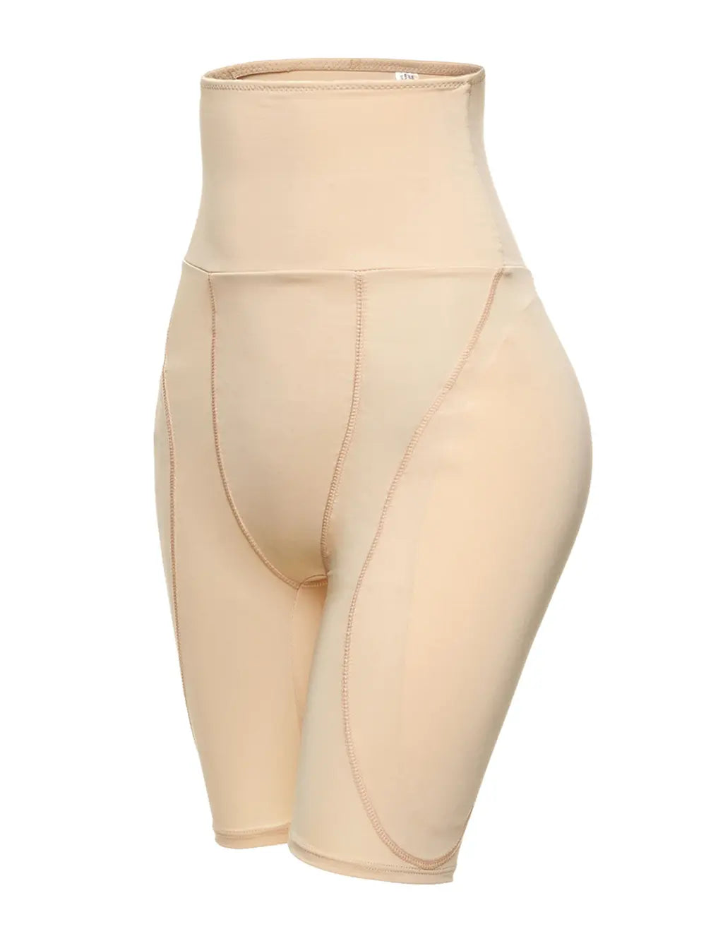 Plus Size Hip Lifting Shaping Shorts in Ivory in Black for Women