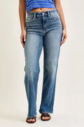 Mid Rise 90s Straight Jeans in Md for Women