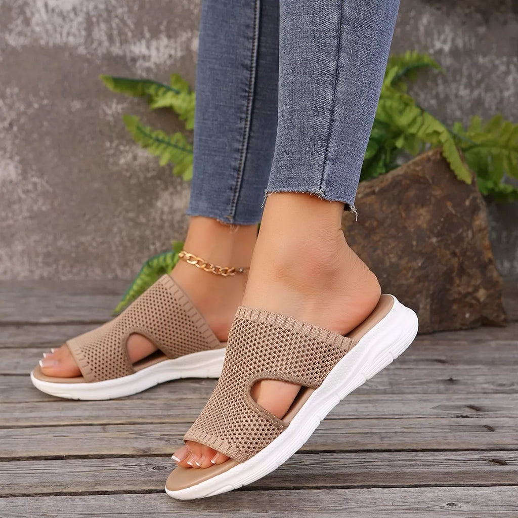 Breathable Mesh Open Toe Sandals for Women