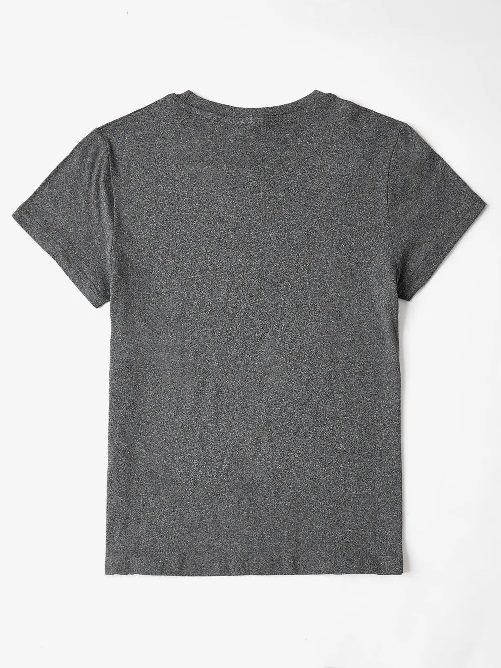 Rabbit Round Neck Short Sleeve T-Shirt in White for Women