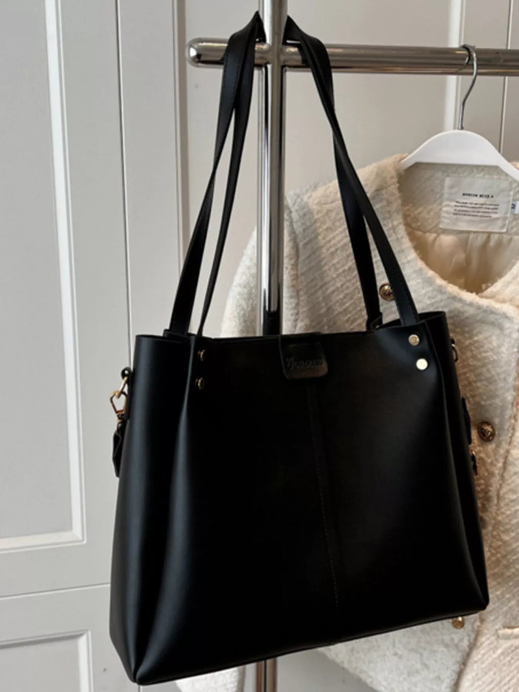 Wide Strap Shoulder Bag for Women