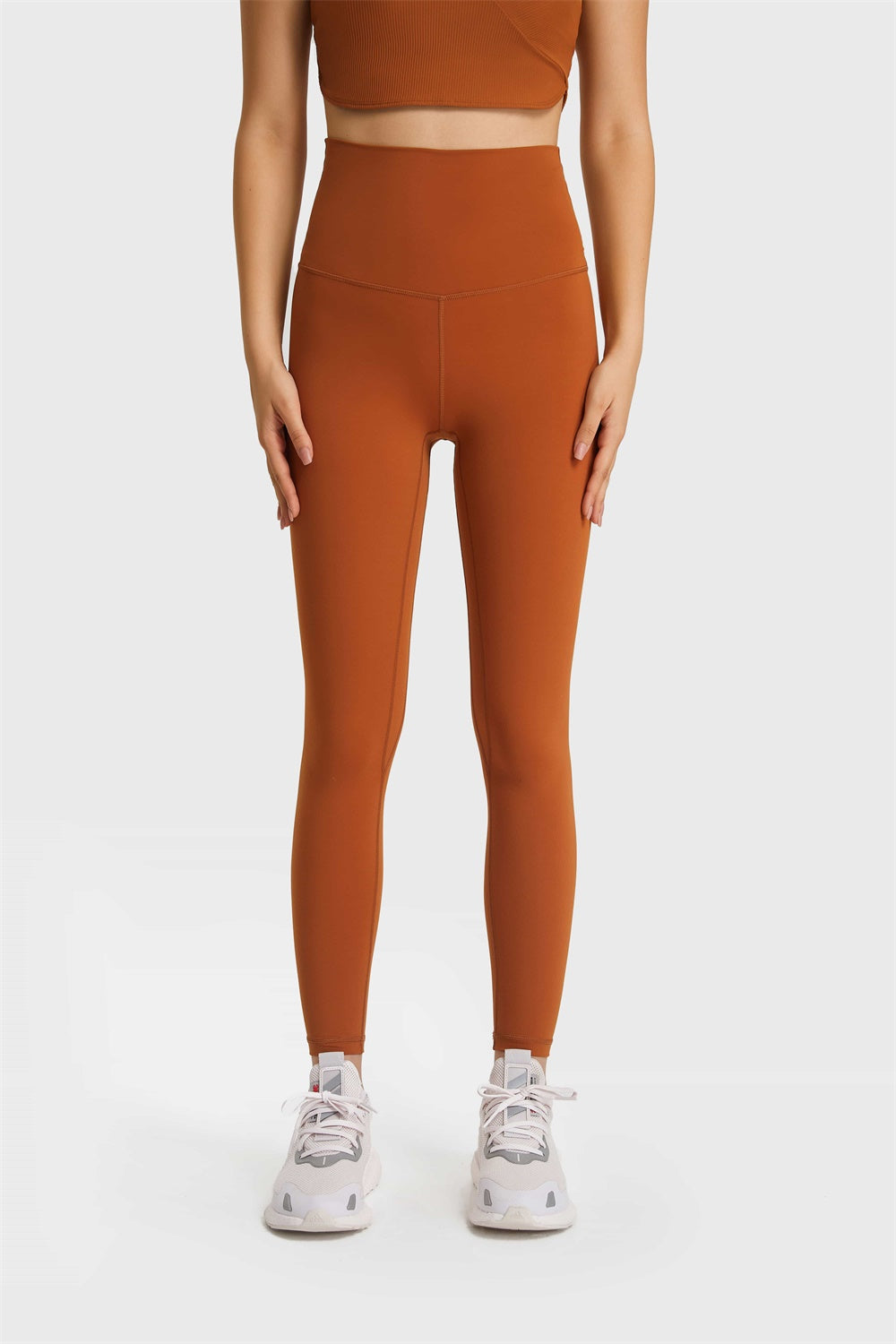 Ultra Soft High Waist Leggings in Steel for Women