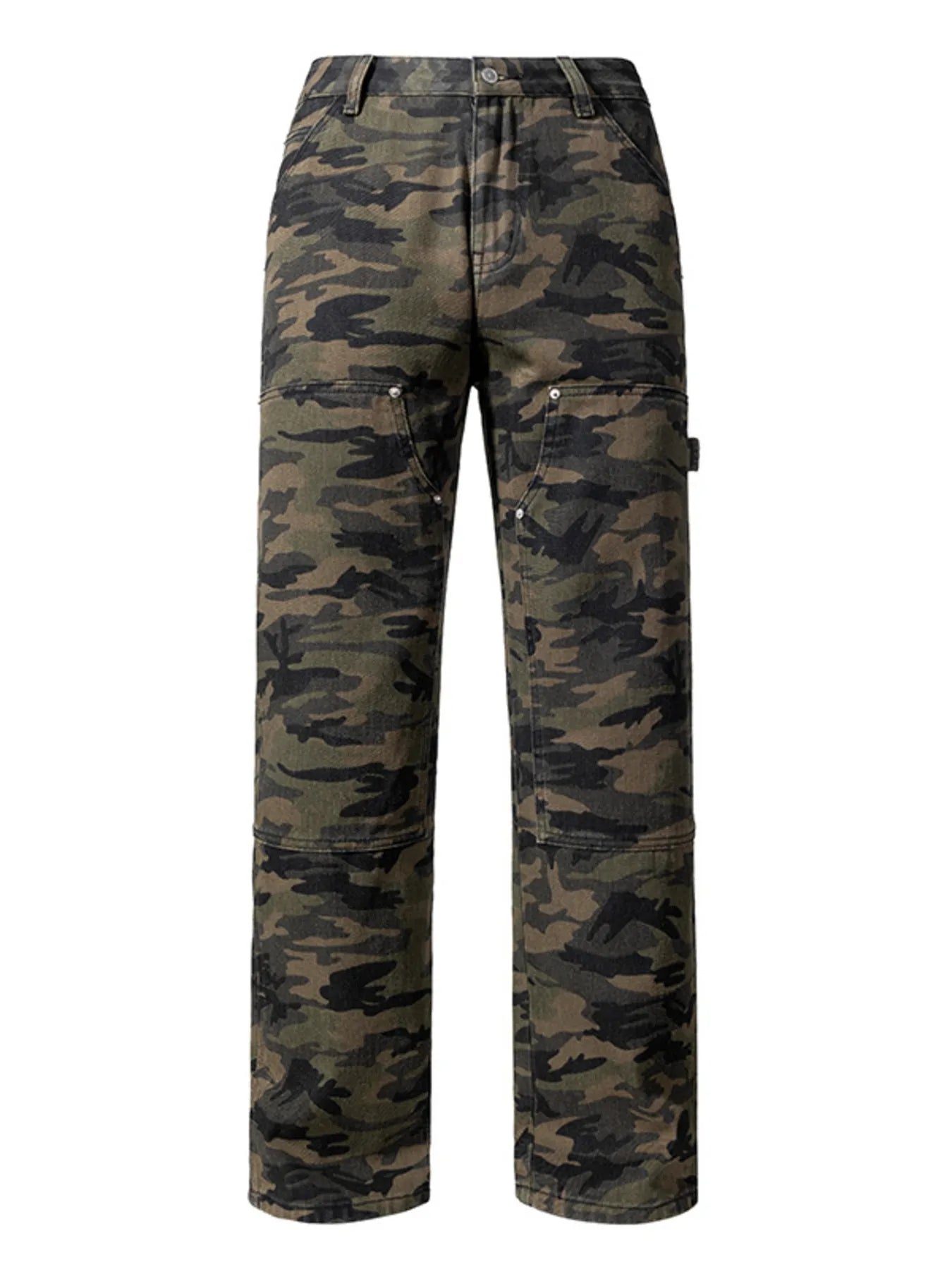 Camouflage Loose Fit Jeans for Men