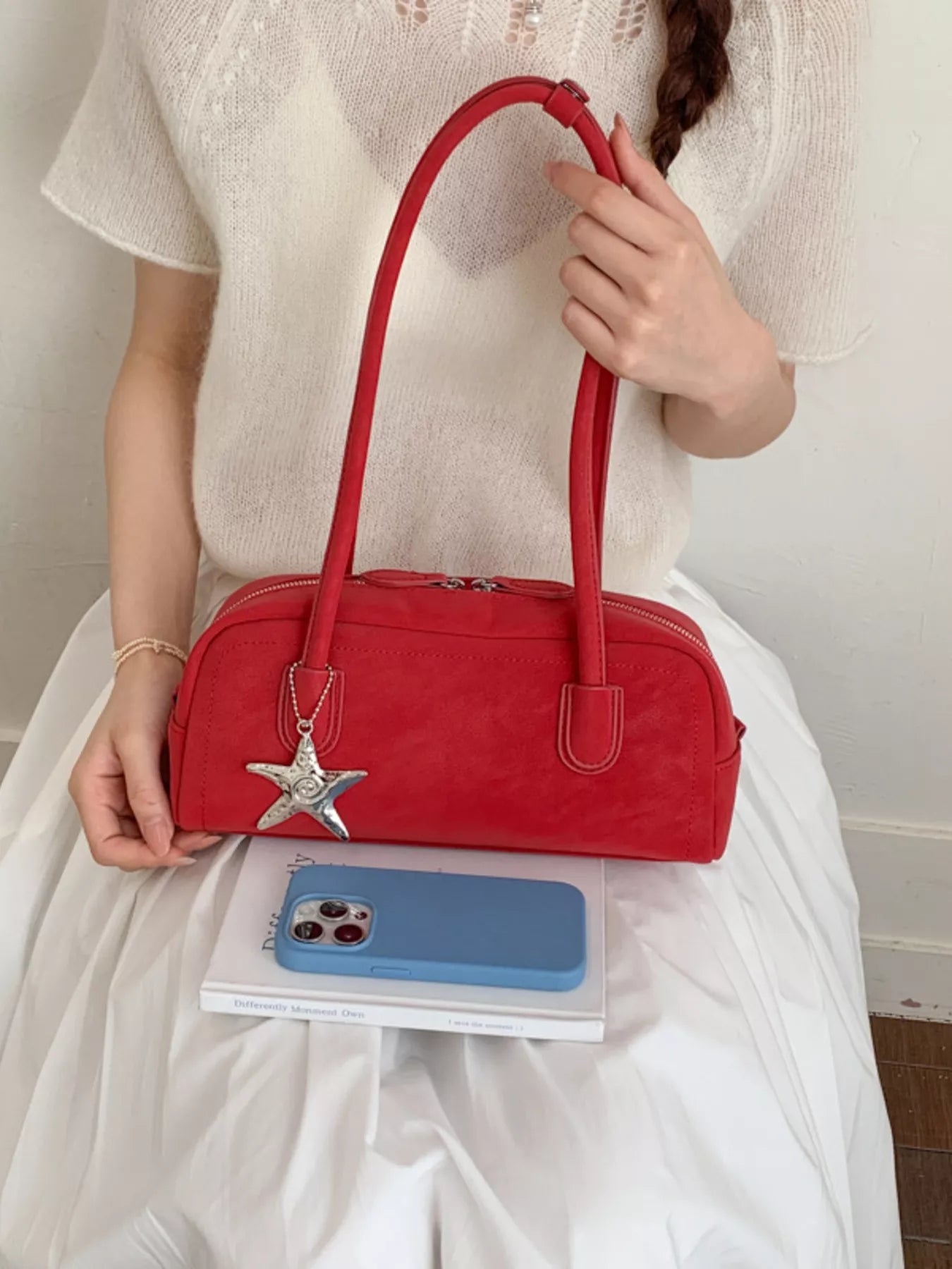 Star Charm Shoulder Bag for Women