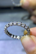 Youve Got It 1.5 Carat Moissanite Ring in Silver for Women