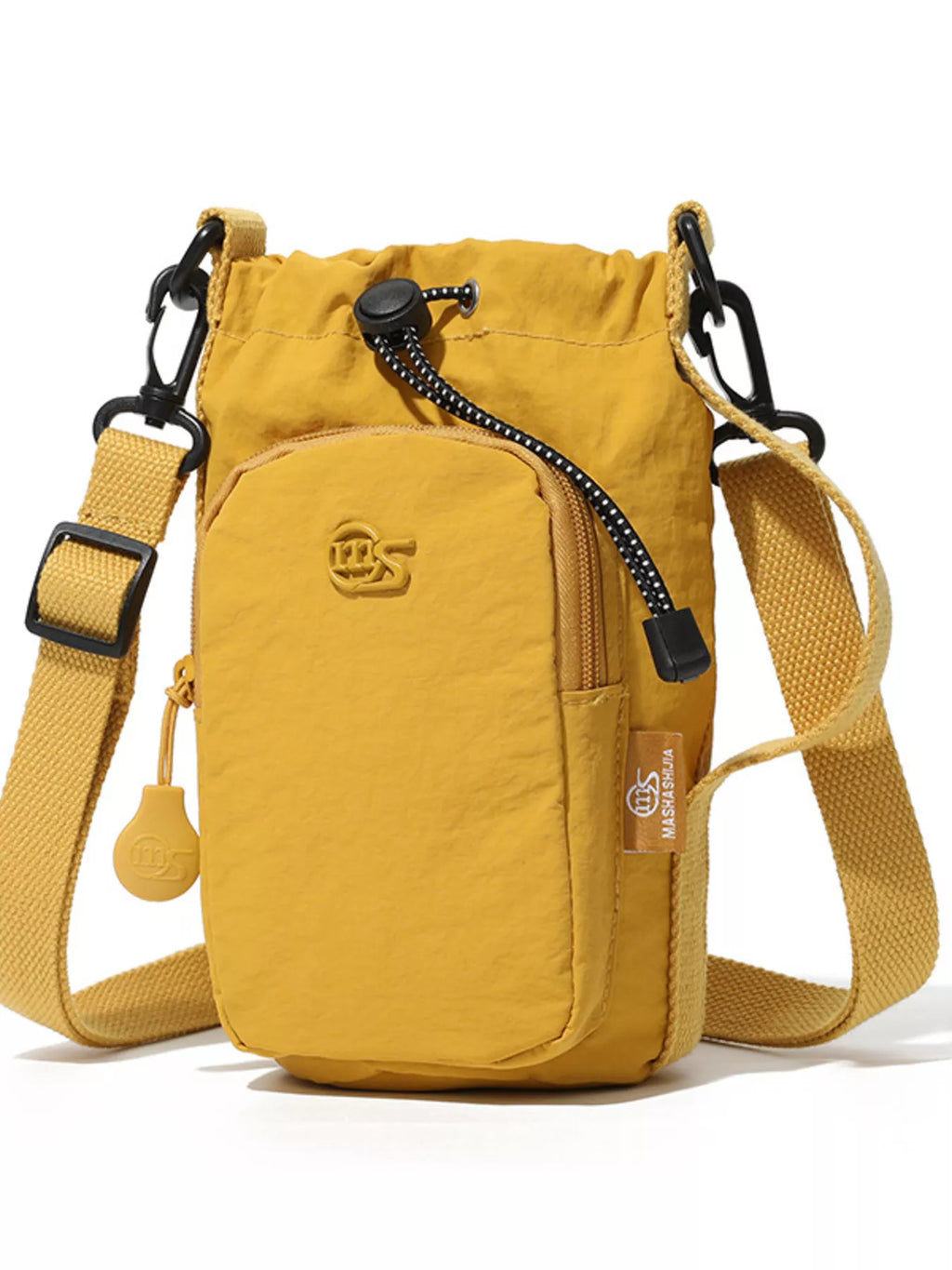 Drawstring Closure Lightweight Crossbody Bag for Women