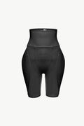 Plus Size High Waisted Pull-On Shaping Shorts in Apricot for Women