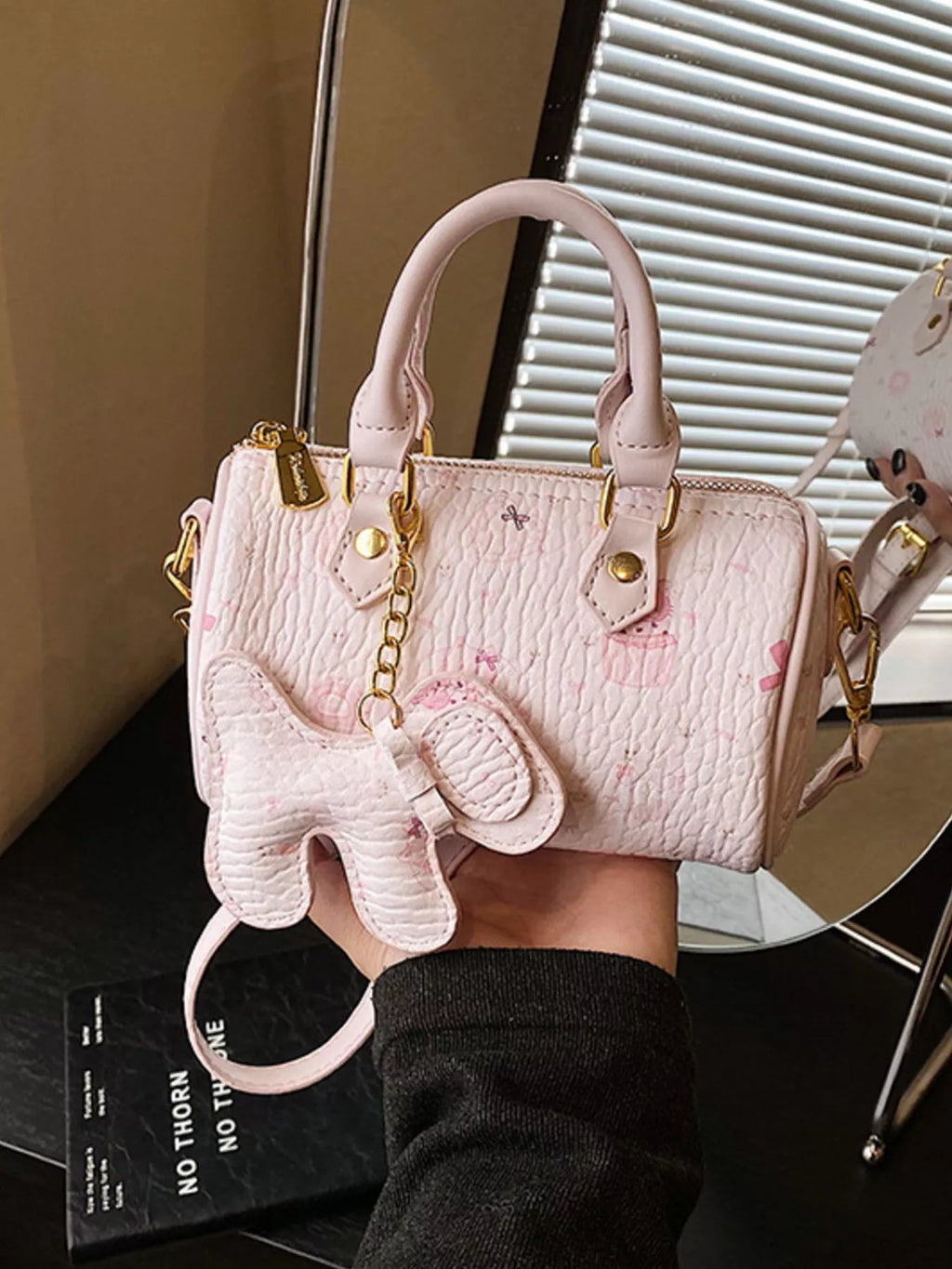 Barrel Crossbody Bag for Women