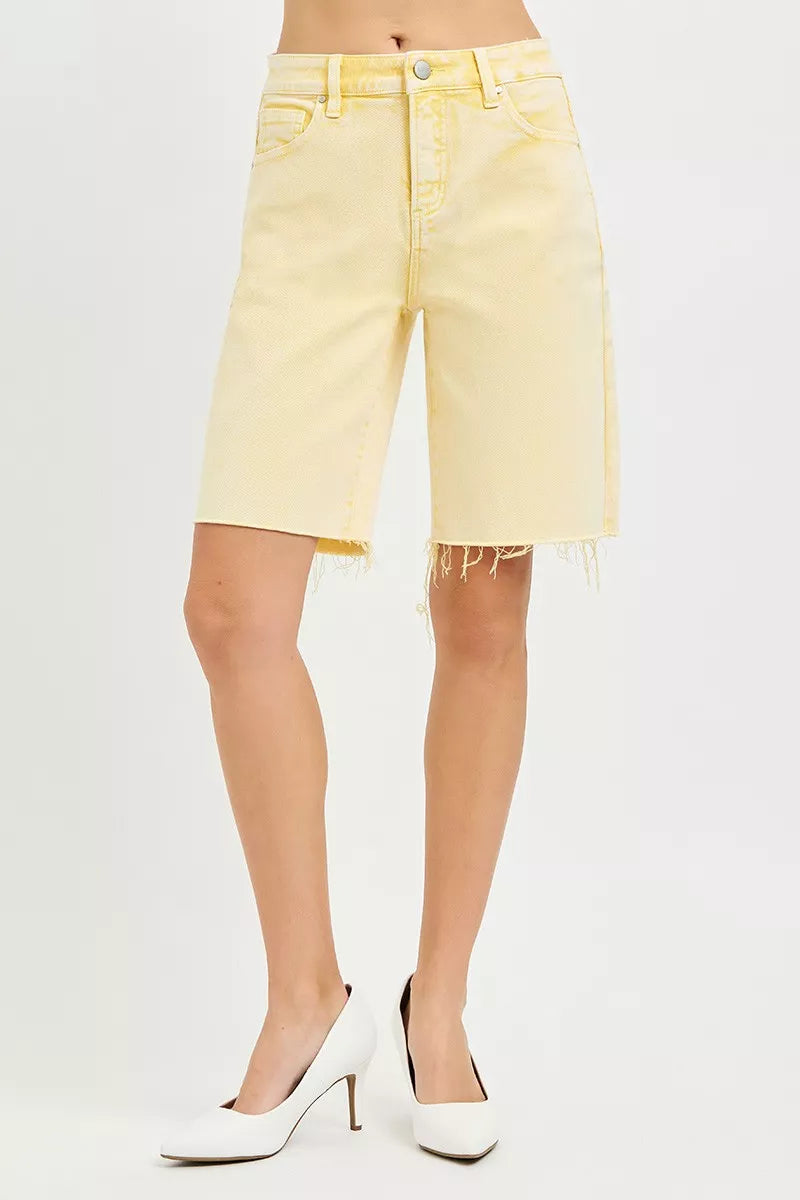 Slouchy Bermuda Shorts for Women