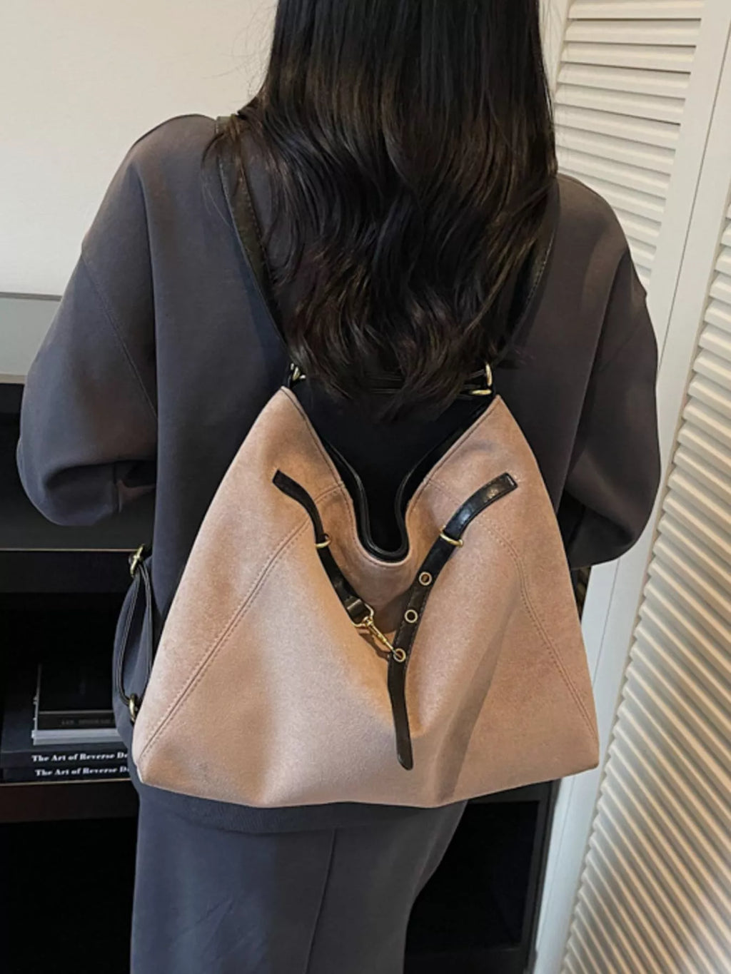 Convertible Adjustable Strap Backpack Bag for Women