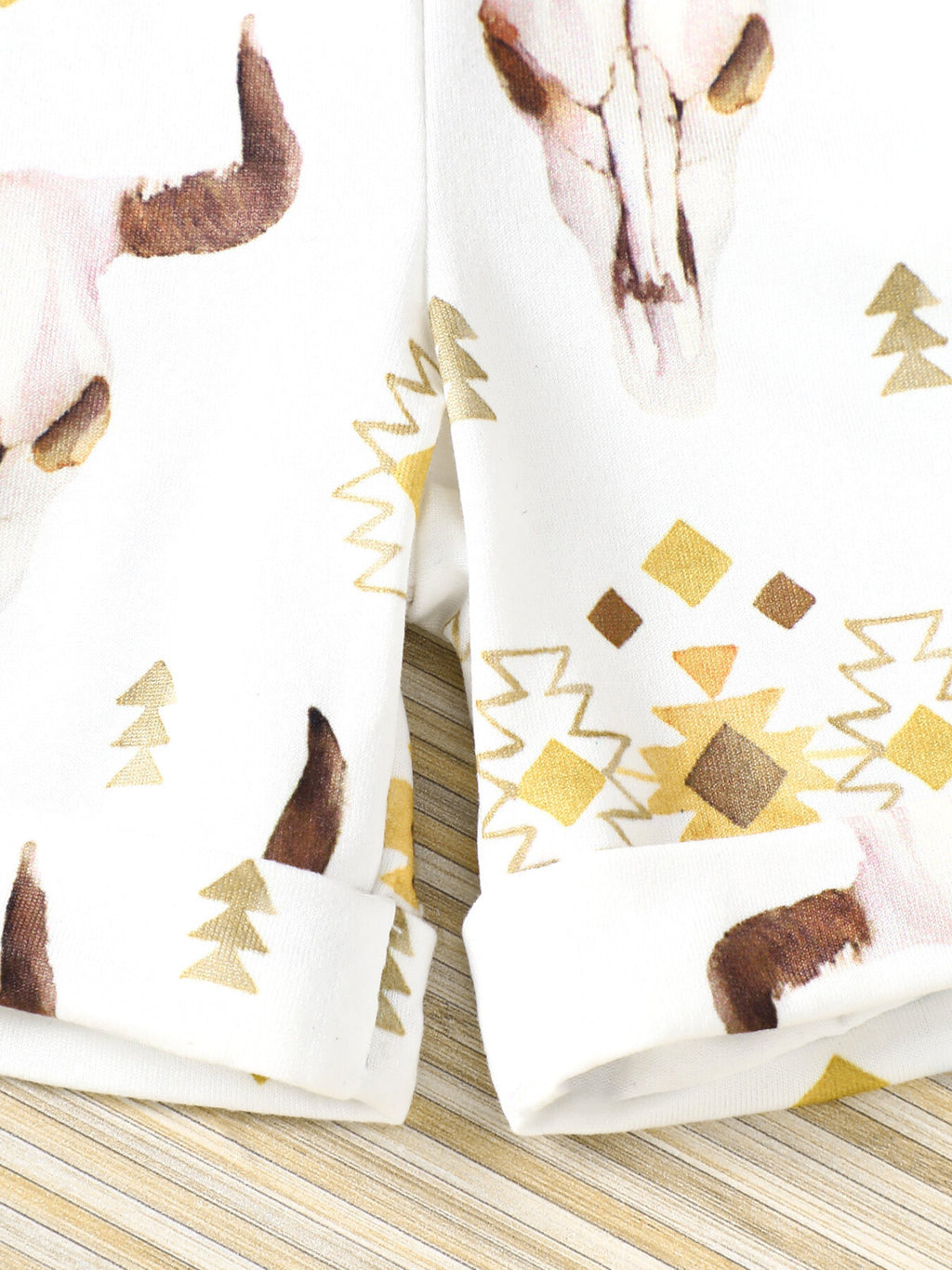 Mama Boy Graphic Casual Tee and Shorts Set in Caramel for Boys