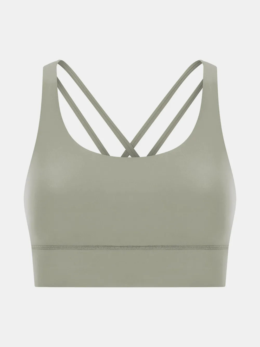 Crisscross Scoop Neck Active Tank in Royal Blue for Women
