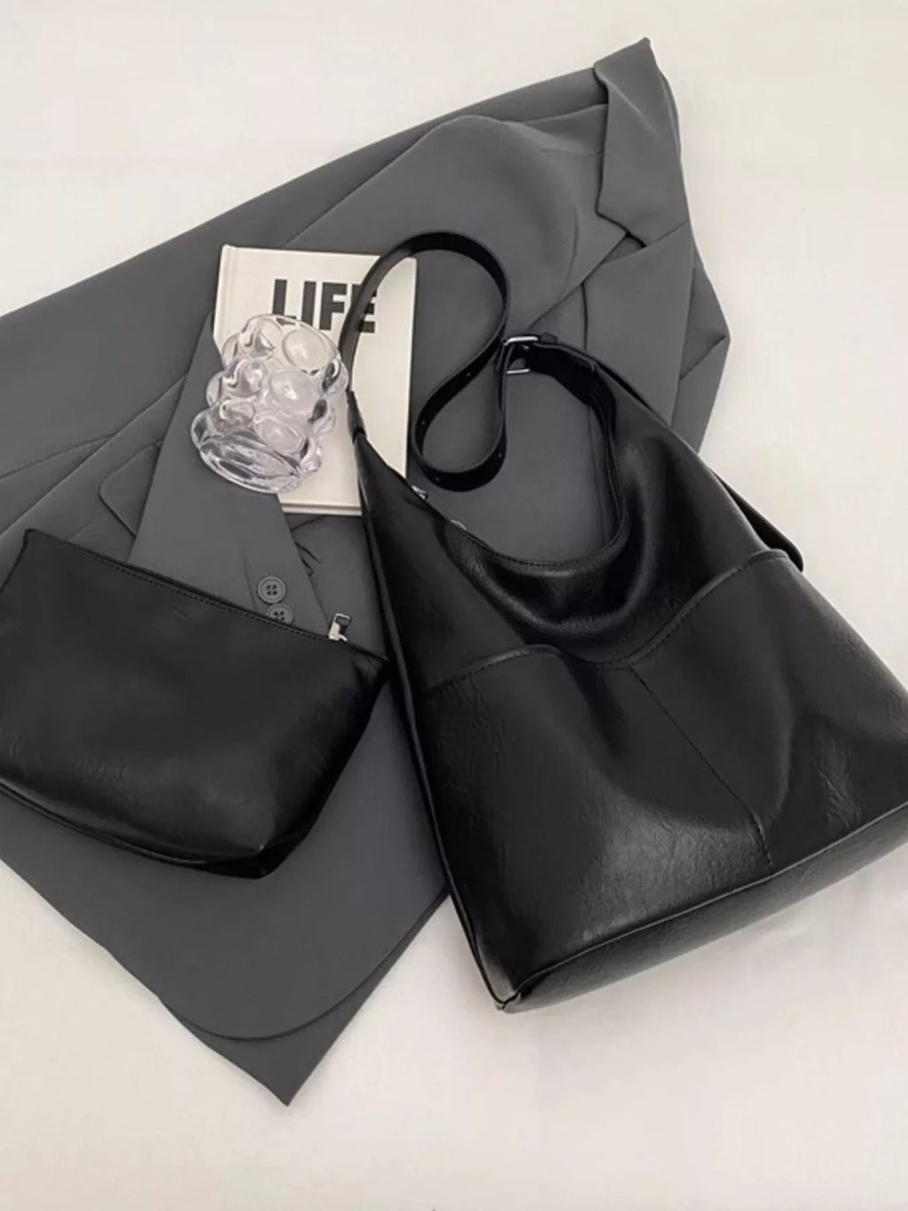 Adjustable Strap Shoulder Bag for Women
