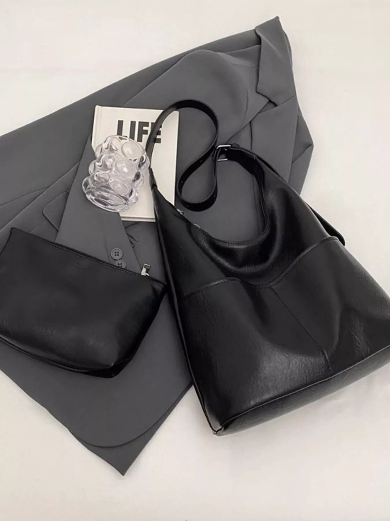 Adjustable Strap Shoulder Bag for Women