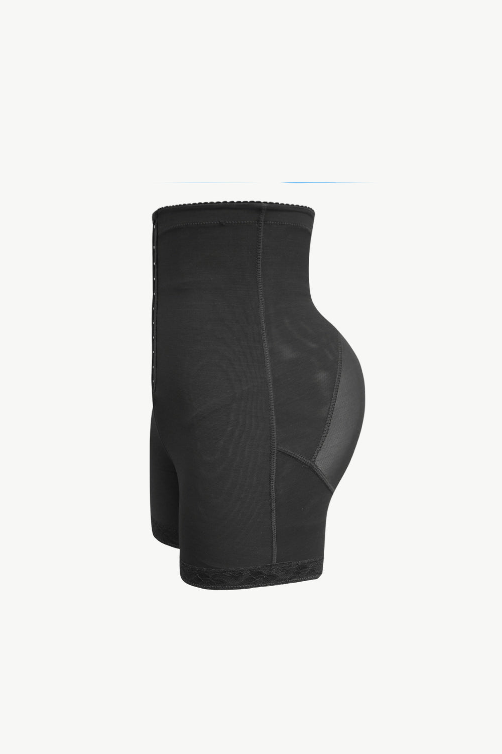 Plus Size Hook-and-Eye Shaping Shorts in Apricot for Women