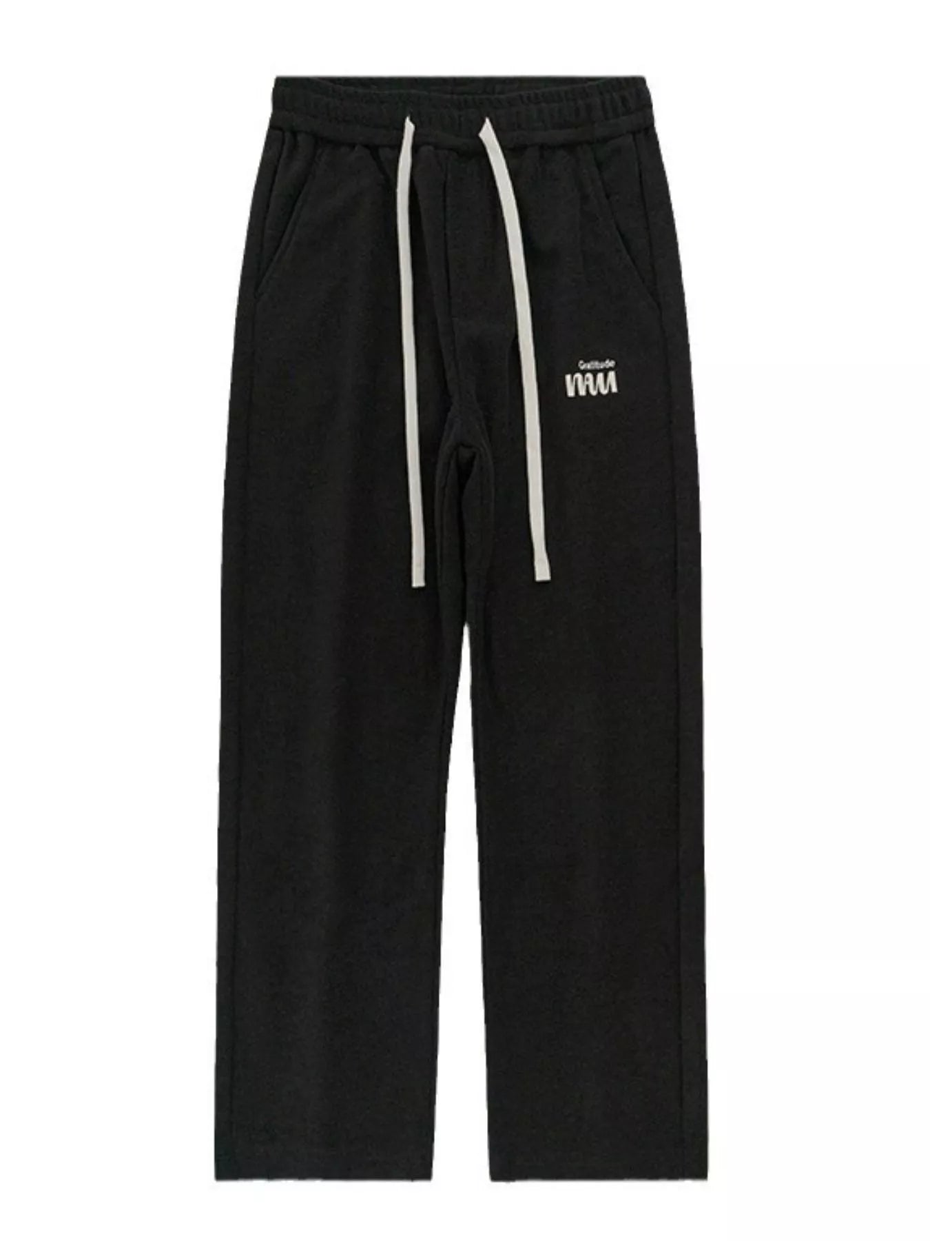 Casual Loose Fit Sweatpants Plus Size in Apricot for Men