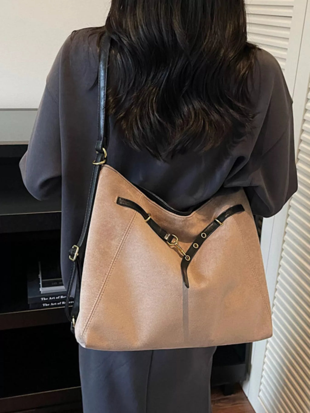 Convertible Adjustable Strap Backpack Bag for Women