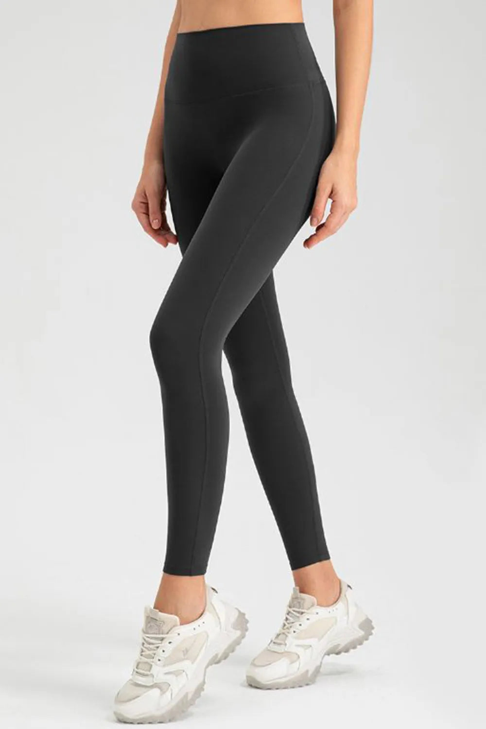 High Waist Skinny Active Pants in Neon Green for Women