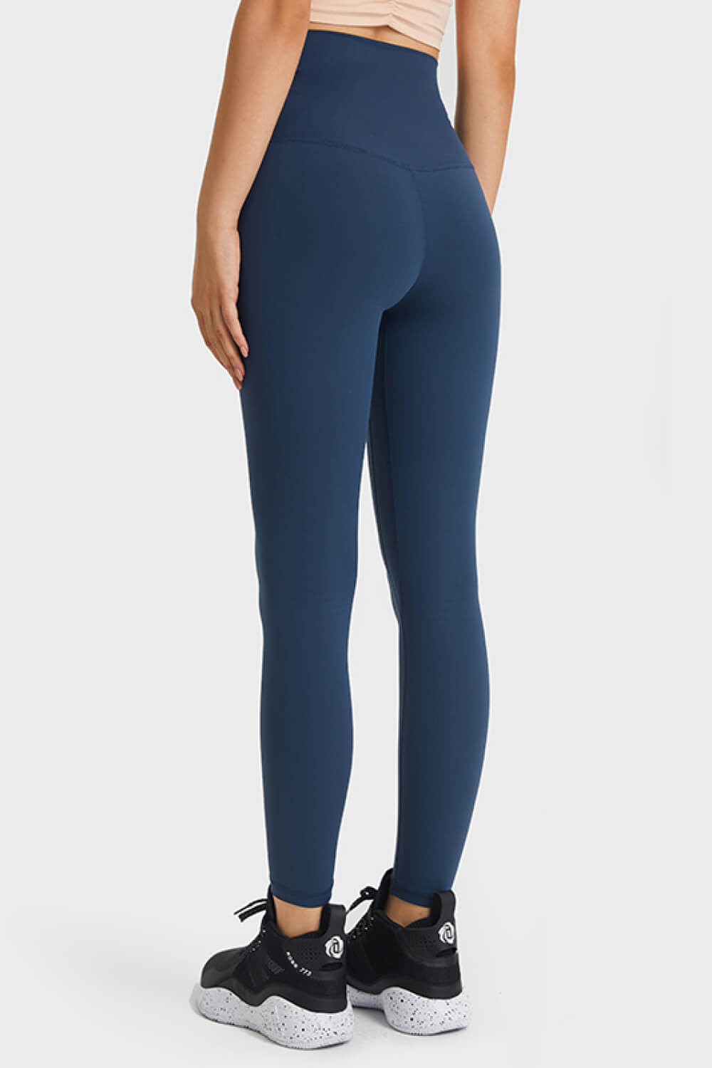 Ultra Soft High Waist Leggings in Navy for Women