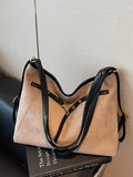 Convertible Adjustable Strap Backpack Bag in Khaki for Women