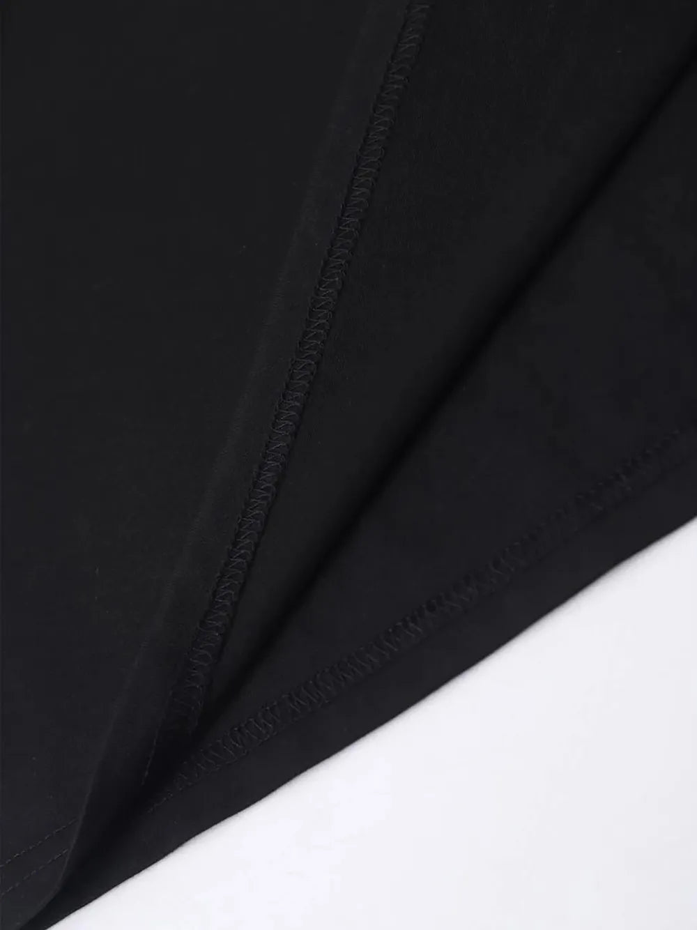 Mama Round Neck Short Sleeve T-Shirt in Black for Women