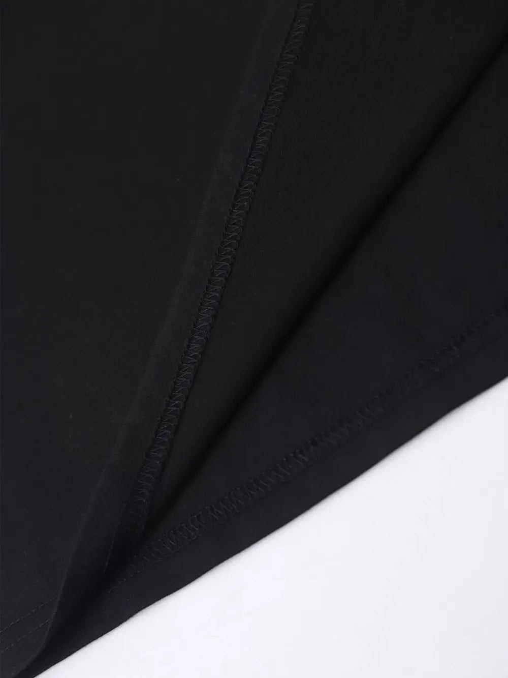 Easter Vibes Round Neck Short Sleeve T-Shirt in Black for Women