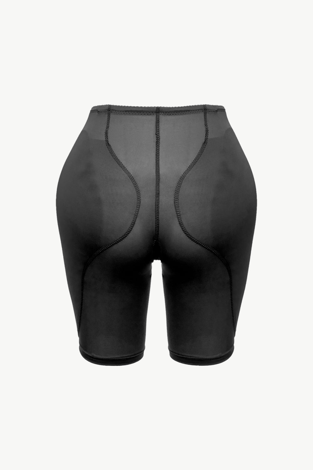 Plus Size Lifting Pull-On Shaping Shorts in Black for Women