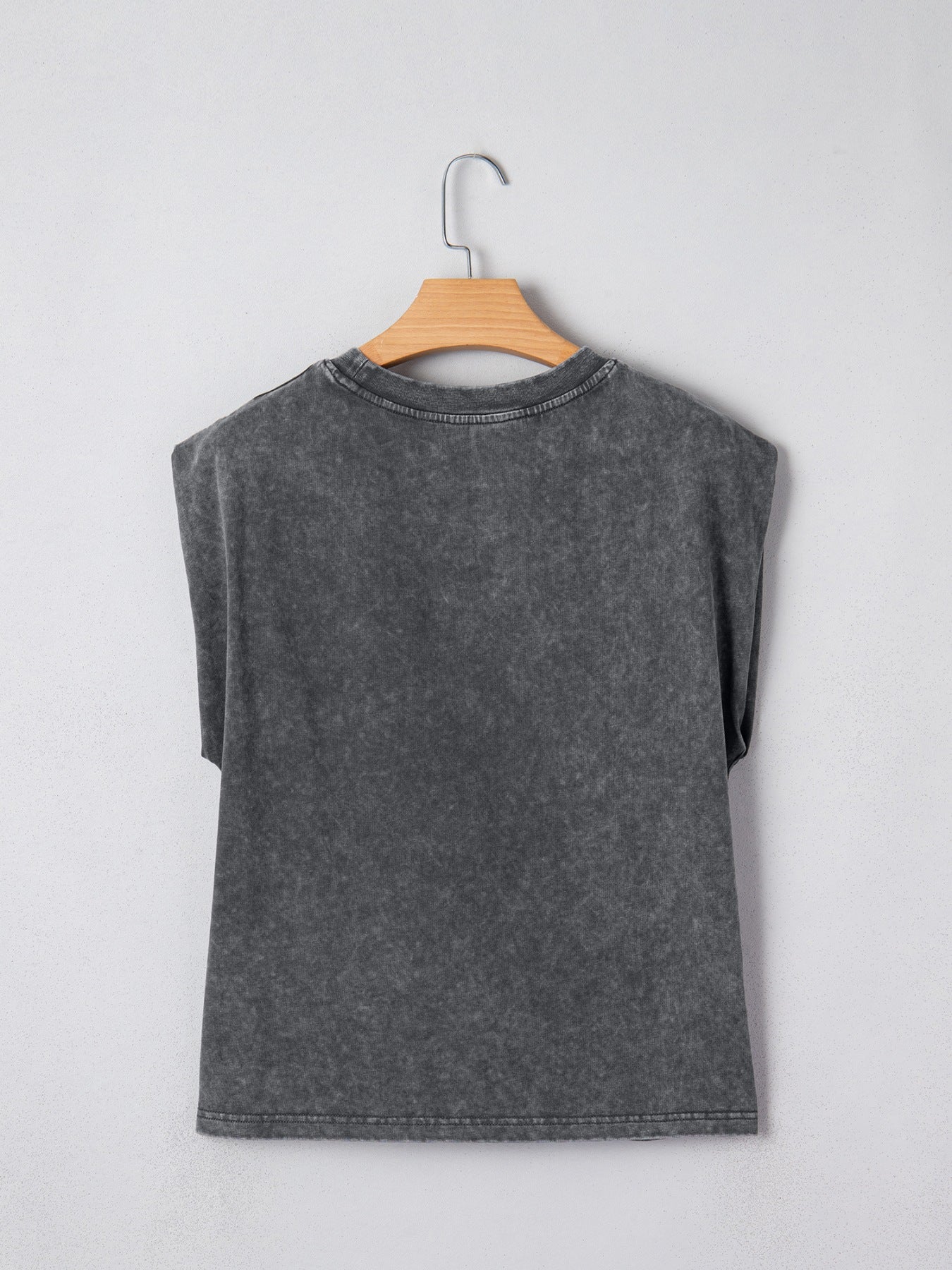 Cowboy & Beer Western Graphic Mineral Wash Tank Top in Khaki for Women