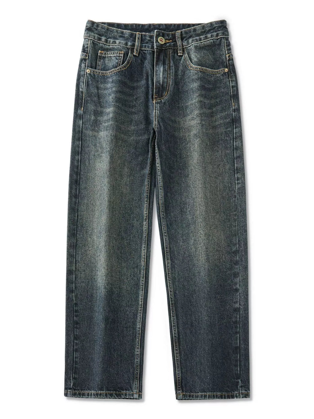 Wide Leg Jeans in Blue for Men