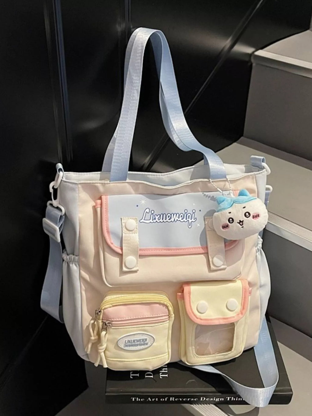 Multi-Pocket Shoulder Bag for Women
