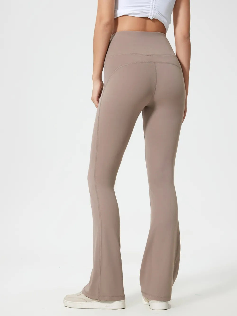 High Waist Active Pants in Mocha for Women