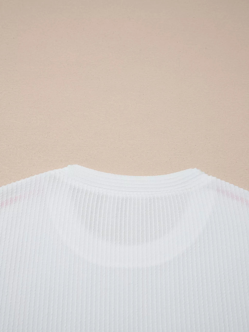 USA Graphic Half Sleeve Loose Ribbed Top for Women