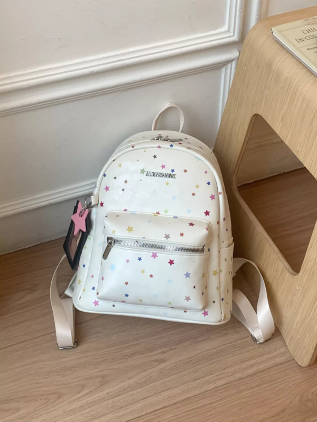 Star Pattern Backpack Bag for Women