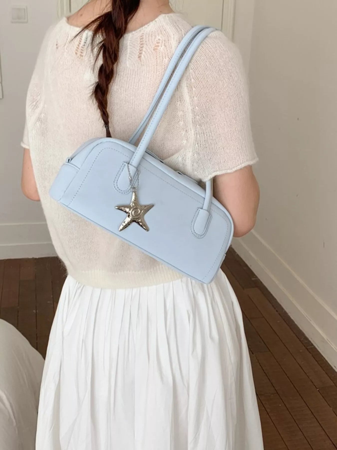 Star Charm Shoulder Bag for Women