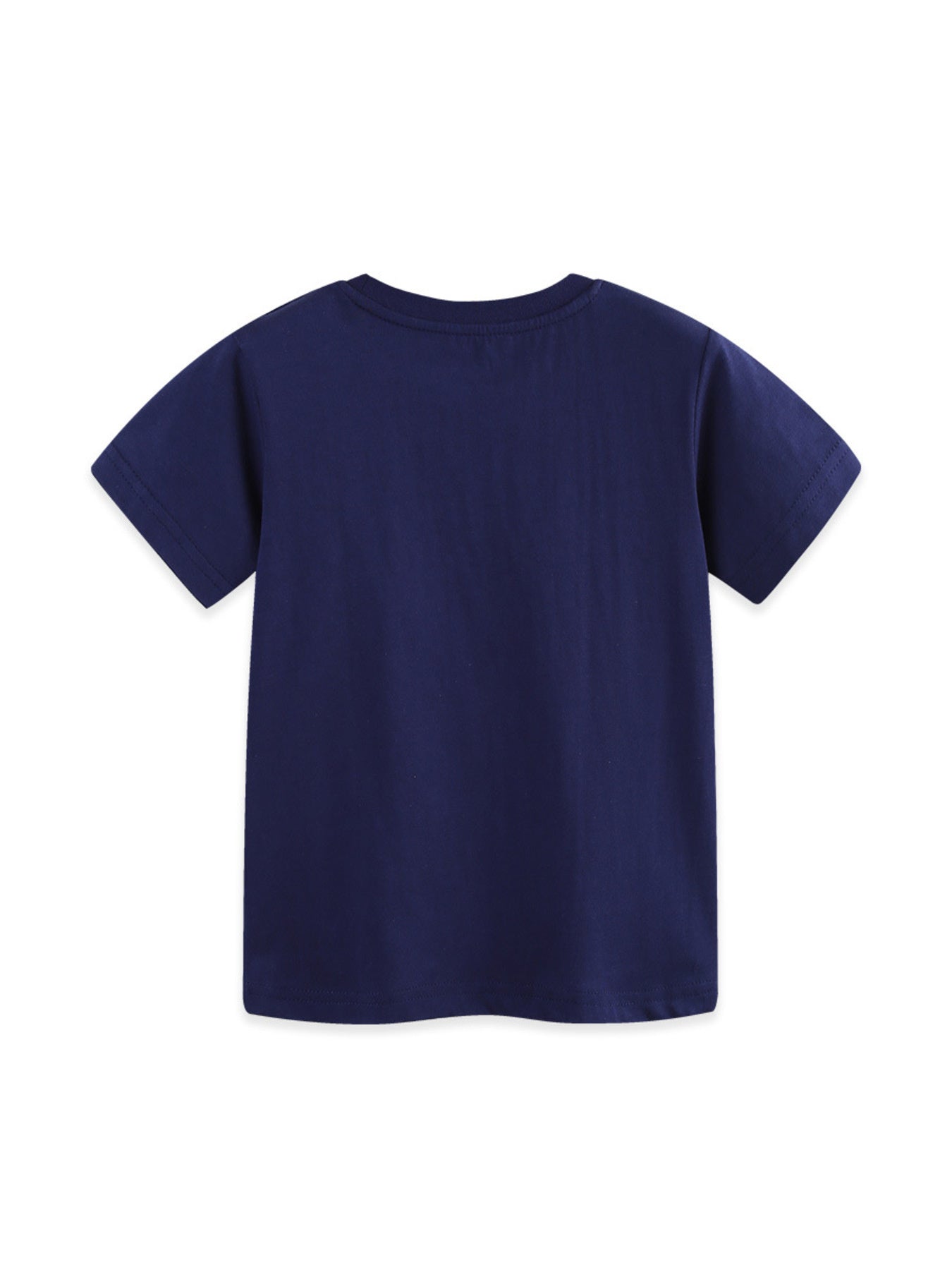 Space Adventure Graphic Tee in Dark Navy for Boys