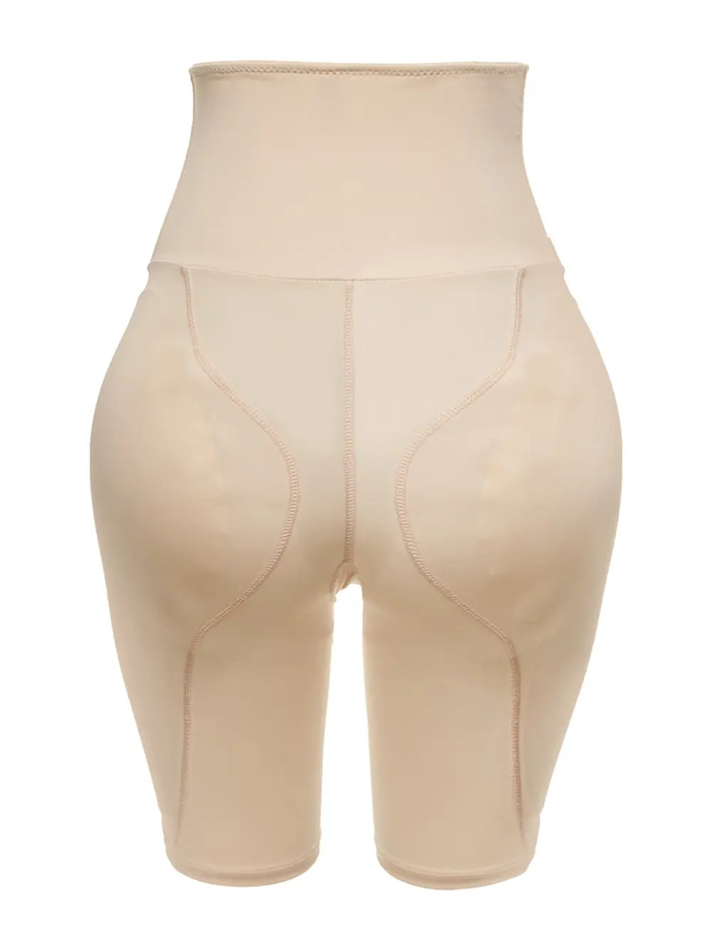 Plus Size Hip Lifting Shaping Shorts in Ivory in Black for Women