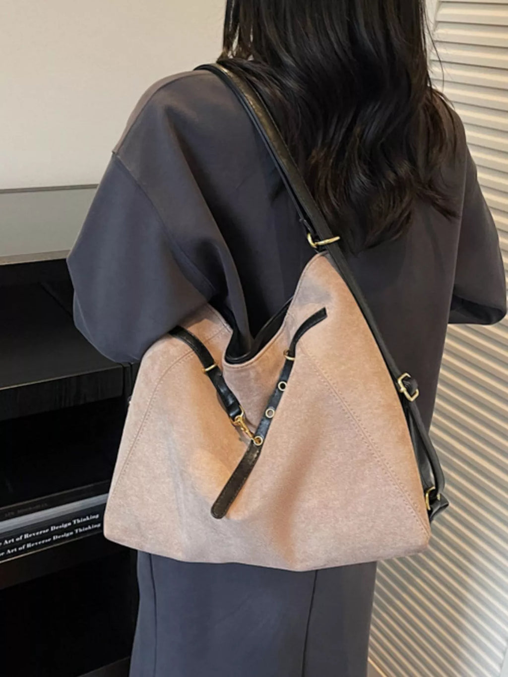 Convertible Adjustable Strap Backpack Bag for Women