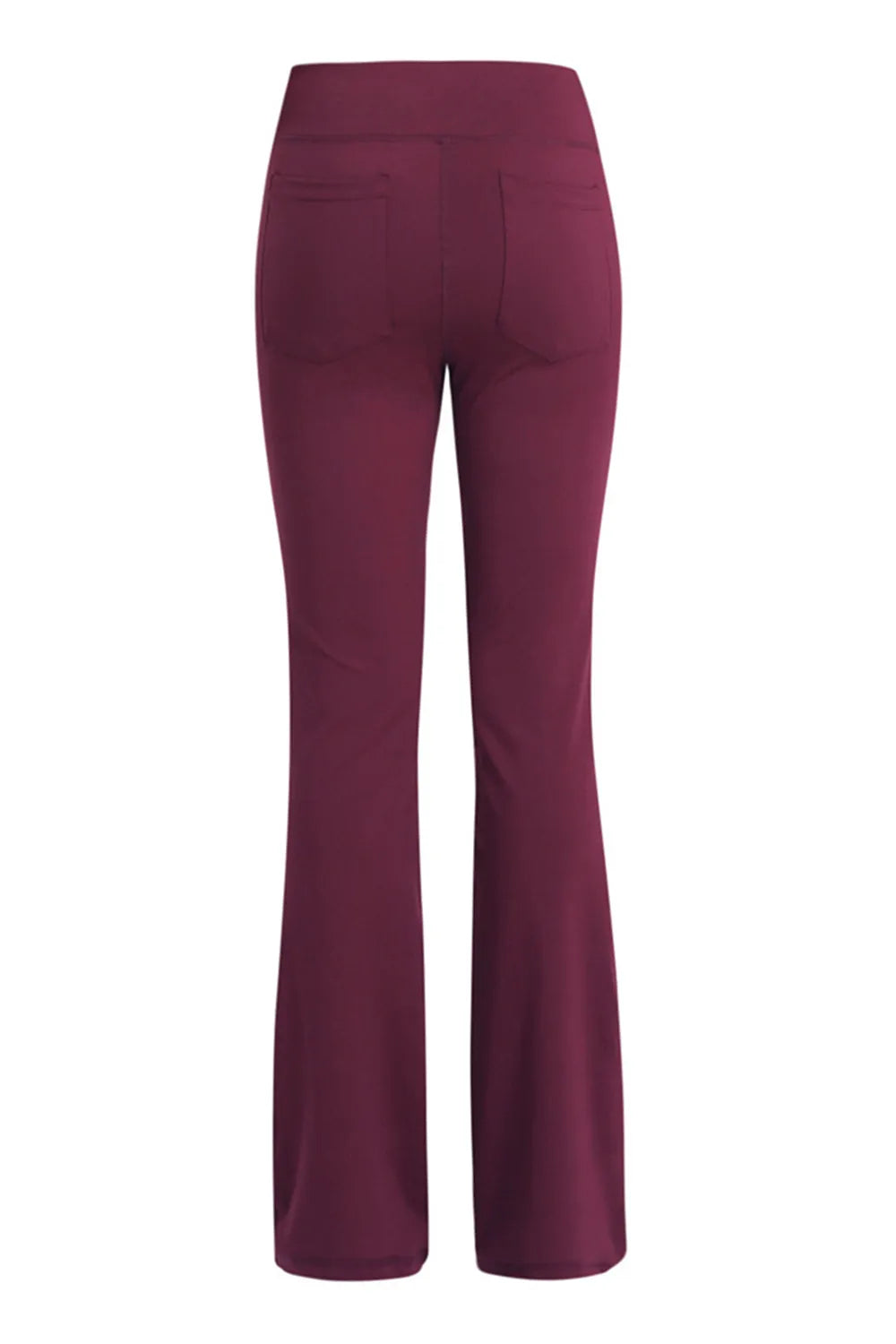 Pocketed High Waist Active Pants in Dark Gray for Women